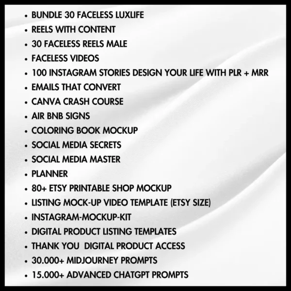 15+ Million Resell Digital Products Bundle Ideal for Passive Income, Featuring Private Label Rights & Master Resell Rights (MRR) (PLR) - Image 4