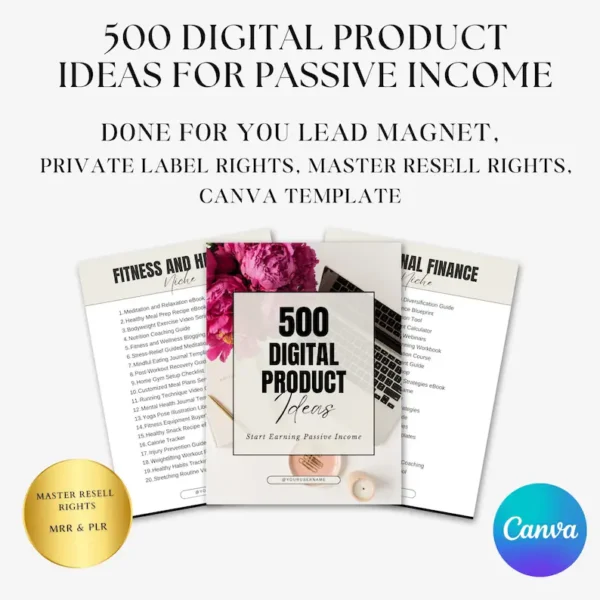 Digital Marketing Bundle | Resell Digital Products | Aesthetic Faceless Videos | PLR | MRR Faceless Products | Passive Income | Done For You - Image 4